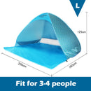 Full Automatic Camping Tent With Door Window Anti-UV Awning Tents Quick Opening Outdoor Sunshelter For 1-4 People Sunproof X147B