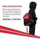 Bolsa de herramientas WORKPRO de 17 ", bolsas de almacenamiento, mochila impermeable con bolso, bolsas multifunción
