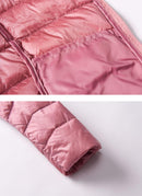 Winter Women Ultralight Thin Down Jacket White Duck Down Jackets Full Sleeve Warm Coat Parka Female Portable Outwear