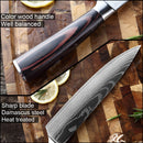 XITUO Kitchen Knife Japanese Knife Cooking Set 3&quot; 5&quot; 7&quot; 8&quot; inch+Laser Damascus Pattern Paring Fruit Vege Chef Knife Kitchen Tool