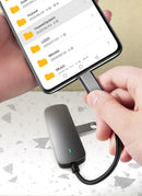 USB C Hub Docking Station Aluminium Alloy Type C to USB3.0  4K HDMI SD PD TF for Macbook Pro HP DELL Surface Lenovo Samsung