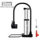 WEST BIKING Ultra-light MTB Road Bike Pump Portable Cycling Air Inflator Foot Pump 100/120Psi High Pressure Bicycle Tire Pump