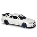 Maisto 1:24 2009 Nissan GTR sports car Convertible alloy car model simulation car decoration collection gift toy