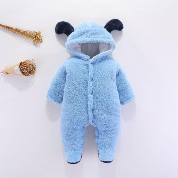 Orangemom Newborn Baby Winter Clothes Infant Baby Girls clothes soft fleece Outwear Rompers baby coat newborn -12m Boy Jumpsuit