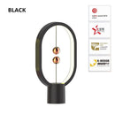 2022 Newest USB Powered Mini HENG Ellipse Magnetic Mid-Air Switch Night Light   Balance LED Table Lamp Office Home Decor