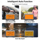 Deelife Solar TPMS Sensor Car Tire Pressure Monitoring System for 4 Wheel Tyre TMPS