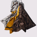 [BYSIFA] New Luxury Pure Silk Scarf Shawl Women Spring Autumn Long Scarves Ladies Brand 100% Silk Neck Scarf Foulard 175*52cm