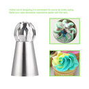5pcs Russian Piping Nozzle Sphere Ball Icing Confectioners Pastry Tips Sugarcraft Cake Cupcake Decorator Kitchen Bakeware Tools