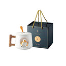 INS Shiba Inu Akita DOG 420ML CAFÉ TAZAS DE TÉ TAZA DISEÑO DE MODA DE ESTILO DE EUROPA DEL NORTE