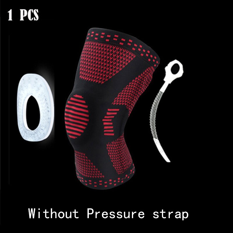 1 UNIDS Rodilleras Compresión Fitness Rodillera Correr Baloncesto Rodillera Soporte Deportes Brace Manga Voleibol Patella Protect Guard