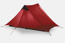 3F UL GEAR Lanshan 2 Carpa sin varillas 2 Personas Profesional 15D Silnylon Carpa Tienda de campaña ultraligera para exteriores 3 4 Temporada carpa