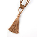 1PC Curain Tiebacks con borla Clips para cortinas Cuerda Tie Backs holdbacks Accesorios para el hogar decorativos