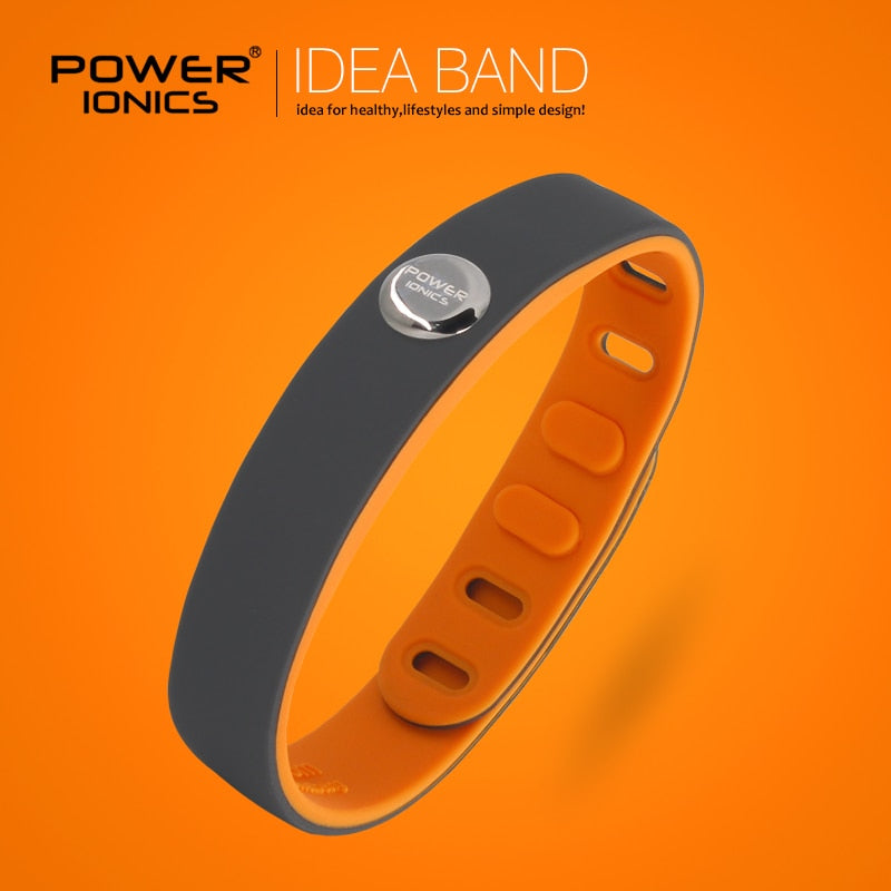 Power Ionics 3000ions Sport Wasserdichtes Titan-Armband-Armband Verbessern Sie das Gleichgewicht beim Schlafen und Abnehmen