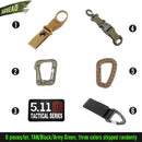 Universal Tactical MOLLE Car Seat Back Organizer military MOLLE Panel Vehicle Seat Cover Protector Kit Mat Black