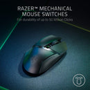 Ratón inalámbrico para juegos Razer Basilisk X Hyperspeed: sensor óptico de 16000 DPI DPI compatible con Bluetooth e inalámbrico