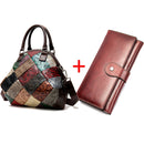 WESTAL Women's Shoulder Bag for Women's Bag Genuine Leather Handbags Female Designer Messenger Crossbody Bags Lady Totes 86381