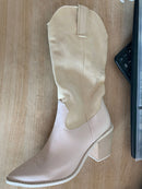 Women Cowboy Boots Pointed Toe Women&