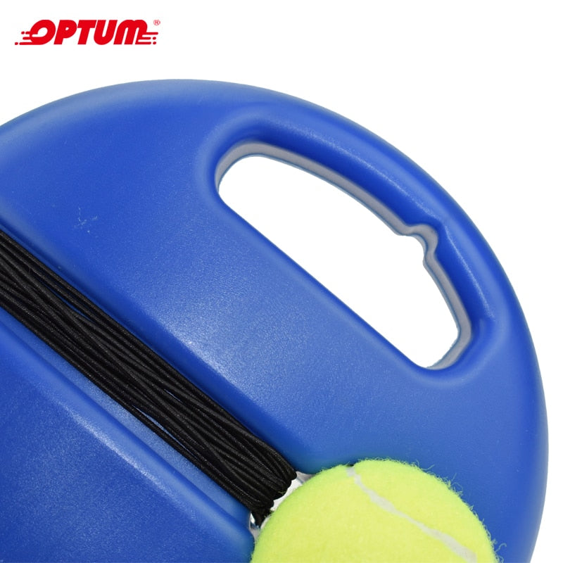 Heavy Duty Tennis Training Aids Base With Elastic Rope Ball Practice Self-Duty Rebound Tennis Trainer Partner Sparring Device