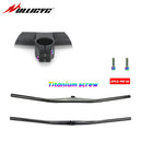 Elevador de bicicleta de manillar MTB integrado de una forma de carbono ULLICYC UD de 2 ° grados con tornillo de titanio MTB de vástago de 40/50/60/70mm