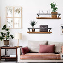 Wall Shelf Wood Floating Rack Wall Decoration Multifunction Storage Holder Shelf Rack Decorative For Kitchen/ Bedroom Frame