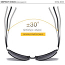 SIMPRECT Polarized Sunglasses Men 2022 Driver's Photochromic Sunglasses Vintage Retro Square Anti-glare Sun Glasses For Men