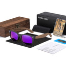 GM Brand Walnut Wooden Polarized Men&