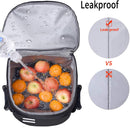 DENUONISS, mochila de Picnic aislada, bolsas termo enfriadoras de cerveza, nevera para mujeres, niños, bolsa térmica, 2 compartimentos, senderismo al aire libre