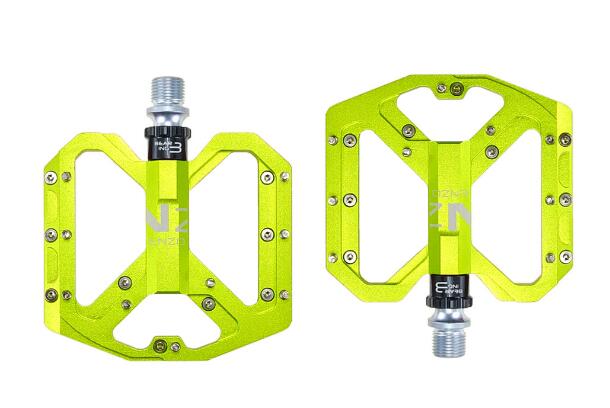 2020 nuevos pedales de bicicleta de montaña antideslizantes plataforma bicicleta pedales de aleación plana 9/16 "3 rodamientos para bicicletas de carretera MTB Fixie