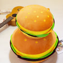 New Plush toys hamburger shape pillow creative funny plush toy doll cushion pillow child gift realistic hamburger stuffed toys