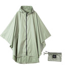 Freesmily Women's Fashion Raincoat Waterproof Rain Poncho Cloak with Hood for Hiking Climbing and Touring