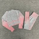 Women 2/3/5pcs Yoga Set Running Seamless Gym Workout Short Sleeve+Top Sport+Leggings+shorts+bra Fitness Suit Yoga Suit