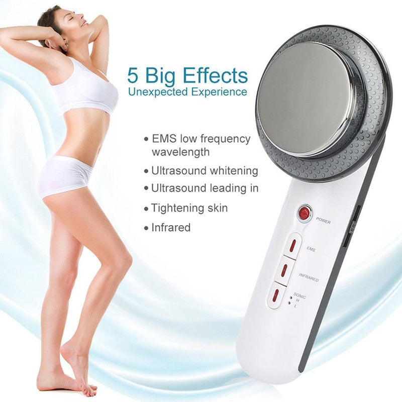 EMS Stimulate Body Slimming Massager Ultrasonic Cellulite Remover  Weight Loss Lipo Anti Cellulite Fat Burner Galvanic Infrared