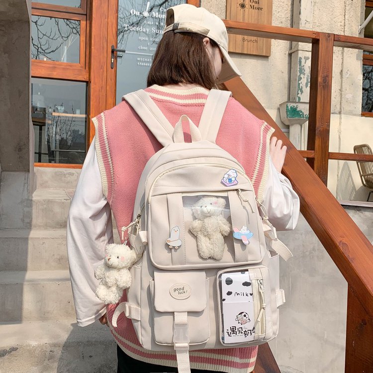 Japanese High School Girls Backpack School Bags For Teenage Girls Multipockets New 2021 Backpack Women Mochila Feminina Bags