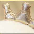 60/100CM Kawaii Room Decor Crown Rabbit Plush Toy Animal Big Ears Rabbit Jouet Enfant Soft Filled Pillow Halloween Birthday Gift