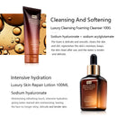 Skin Care Set Brown Bottle Face Toner Essence Eyes Care Cream Facial Lotion Anti-Aging Retinol Cleanser Korean Cosmetics Kit Q