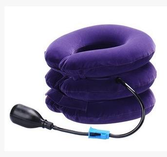 Aire inflable cuello Cervical cuello tracción Tractor soporte masaje almohada alivio del dolor relajación cuidado de la salud cuello cabeza camilla