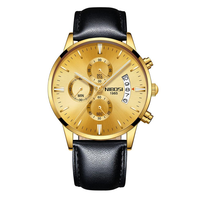 NIBOSI Uhr 2309 Herren Quarz Armbanduhr Top Luxusmarke Business Uhr Herren Wasserdicht Sport Armbanduhren Relogio Masculino