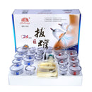 32/24 Cans Massage Vacuum Cupping Set Thicker Magnetic Aspirating Cupping Cans Acupuncture Suction Cup Chinese Massage Kit