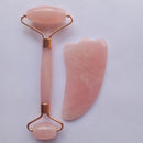 Rose Quartz Face Massage Jade Roller Natural Stone Crystal Slimmer Lift Wrinkle Remover Beauty Care Slimming Lifting Tools