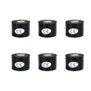WorthWhile 6 Pcs Kinesiology Tape Athletic Recovery Elastic Tape Kneepad Muscle Pain Relief Knee Pads for Gym Fitness Bandage