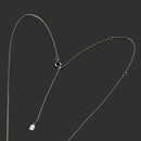 ANDYWEN 925 Sterling Silver 26 Letters Gold Initial  A B Pendant Necklace Thin Long Chain Adjustable Mini P G CZ Jewelry