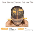 Pixie Cut Wig Human Hair Wigs Short Curly Wigs Bob Wig  Lace Front Human Hair Wigs 13x4 Lace Frontal Wig 250% Density Remy