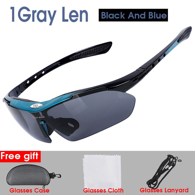 WEST BIKING HD Polarized Cycling Glasses UV400 Protection Bicycle Outdoor Sports Sunglasses MTB Road Bike Goggles Eyewear