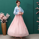 Palace Korean Traditional Costume for Women Elegant Luxury Hanbok Dress Princess Cosplay Anicent Retro Long Robe Wedding Party