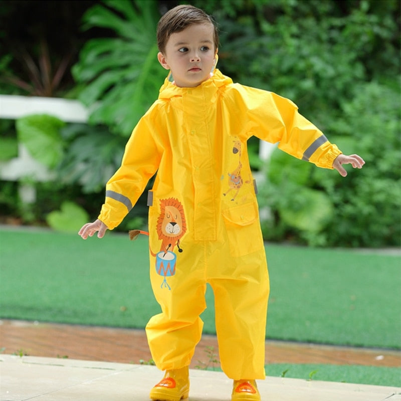 Baby Strampler Jungen Und Mädchen Wasserdichte Overalls Kinderkleidung Sets 1-9 Jahre Alte Kinder Strampler Wasserdichte Kleidung