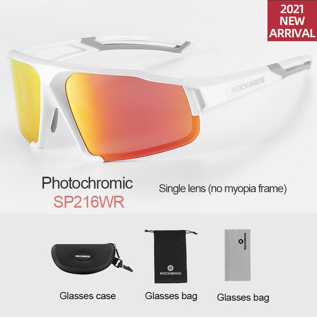 Gafas de ciclismo polarizadas ROCKBROS, gafas transparentes para bicicleta, gafas UV400 para deportes al aire libre, gafas de sol para hombres y mujeres, gafas de sol para ciclismo