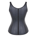 25 Steel Bones Latex Vest Waist Trainer Slimming Underwear Bodsuit Slimming Belt Modeling Strap Shapers Body Shaper Vest