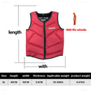 Convenient Neoprene Outdoor Swimming Buoyancy Fishing Life Jacket Sailing Kayak Rescue Swimming  Life Jacket