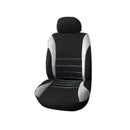 Funda de asiento de coche que se adapta a la mayoría de los coches, camiones, SUV o furgonetas, Protector de cojín automático transpirable, tela de poliéster, accesorios interiores universales