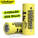 6-30 STÜCKE Liitokala LII-51S 26650 20 A wiederaufladbare Lithiumbatterie 26650 A, 3,7 V 5100 mA. Geeignet für Taschenlampe